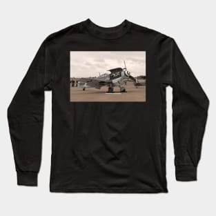 Messerschmitt BF109 G-4 - "Rote Sieben" Long Sleeve T-Shirt